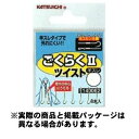 【メール便可】カツイチ ごくらくIIツイスト 4 8本入 ゴールド 仕掛け