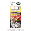 【メール便可】ささめ針 FSM25 実船アスリートカワハギ3本鈎(TCフッ素) 5.5