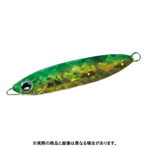 ダイワ 鏡牙ジグ ベーシック 80 CHグリーンゴールド＆ゴールドラメ