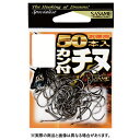 【メール便可】ささめ針 05VRT 50本入 カン付チヌ 5号 黒