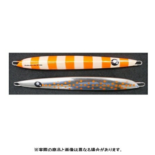 エゾハチ NaMaRaJig 270 #16オレンジグローゼブラ/オレンジドット