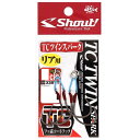 【メール便可】シャウト 338TT TCツインスパーク 1cm 3/0