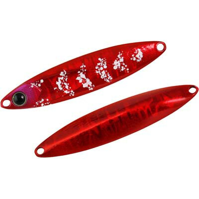 【メール便可】ジャッカル ビンビンメタルTG タイプスロー 20g レッドイカグロー