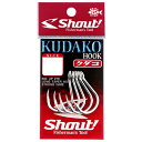 【メール便可】シャウト クダコ 04-KH シルバー 9/0 ハリ