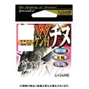 【メール便可】ささめ針 WK-07 Wケン付チヌ 5号 オキアミ