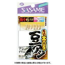 ささめ針 S-109 ちょい太豆アジ ピンク&ホワイトベイト 0.8号