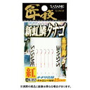 【メール便可】ささめ針 N-012 匠技 紅虹鱗タナゴ 糸付