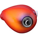 ジャッカル TGビンビン玉スライド雷流ヘッド NEO 30g F-0101 蛍光オレンジ