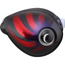 ジャッカル TGビンビン玉スライド雷流ヘッド NEO 30g F-0293 シマシマブラックレッド