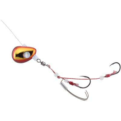 【メール便可】ジャッカル TGビンビンテンヤ鯛夢 遊動 15号 56g レッド/ゴールド 【メール便可】ジャッカル TGビンビンテンヤ鯛夢 遊動 15号 56g レッド/ゴールド