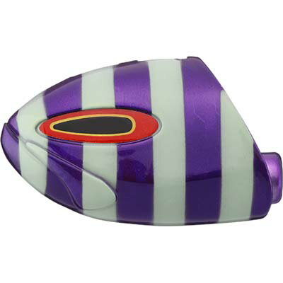 【メール便可】ジャッカル TG替鈎式アンチョビドラゴンテンヤ ヘッド(タングステン製） 40号(150g) パープル/グローストライプ