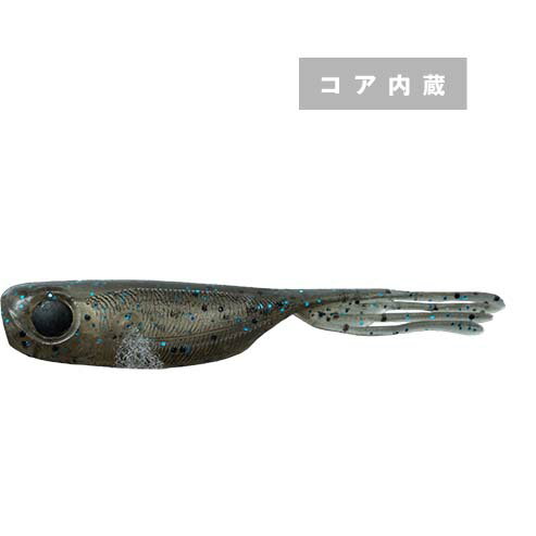 ジャッカル エリーゼ 1.5インチ 7本入 スモークコアフライ