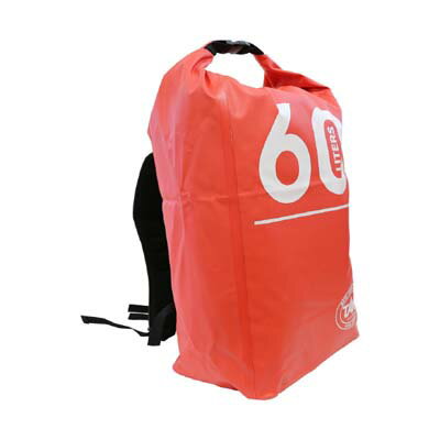 タカ産業 S-68 DRY BACK PACK 60L レッド