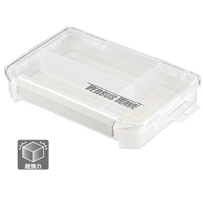 &nbsp; 在庫について 掲載中の商品の在庫に関しまして、表記と実際の在庫状況とはリアルタイムには連動しておりません。 ご注文を頂いた後、代理店在庫と弊社在庫を確認し、在庫確認メールにてご連絡させていただきます。 返品・交換できません。 弊社では、お客様の都合による返品・交換はお受けしておりません。 ※商品のカラーはディスプレイの種類等により、実物と異なって見える場合がございます。掲載商品の仕様、ロゴ等のデザインは改良のため、変更される場合がございます。また、メーカーが発表していない寸法についてはお答えすることができません。あらかじめご了承ください。水抜きダクトを搭載しているので、ルアーを入れた状態で丸洗いが可能。固定仕切板と可変仕切板を組み合わせることで小分け収納ができ、13cmクラスのミノーも収納可能。VW-2070・VW-2055・VS-7070・VS-7055下段にシステム収納可能。BM-5000、VS-7090N、VS-7080、VS-3078にシステム収納可能。【サイズ】210x145x40mm【素材】本体/仕切板：ポリプロピレン／蓋/止具：ポリカーボネート【備考】水抜きダクト搭載／可変仕切板1枚付／ゲームベストにジャストサイズ※商品のカラー等はディスプレイの種類等により、実物と異なって見える場合がございます。掲載商品の仕様、ロゴ等のデザインは改良のため、変更される場合がある事をご了承ください。※スペックはカタログ値です。※商品画像と商品名は必ずしも一致するものではありません。予めご了承ください。※ご注文確定後の返品・交換不可のためご注意ください。※発送目安：ご注文確定より最大で5営業日ほどかかる場合がございます。当社分類ワード【明邦(MEIHO)】【ルアーケース】【ツールケース】【小物入れ】