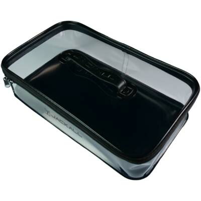 ジャッカル タックルポーチR クリア M-W-1