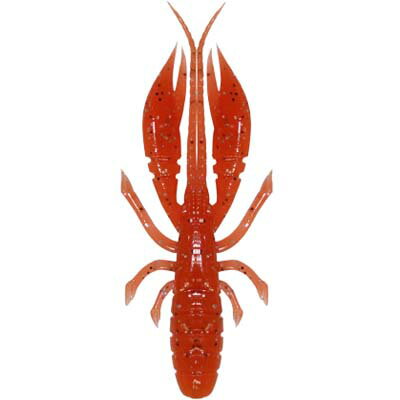 Rakuten - 【メール便可】ルーディーズ ハタ喰い・蝦（えび） 2.5インチ 8pcs ボイル