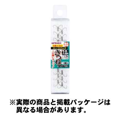 カツイチ 3本錨 ハーフパック きつね 7.5 12組入 ハリ