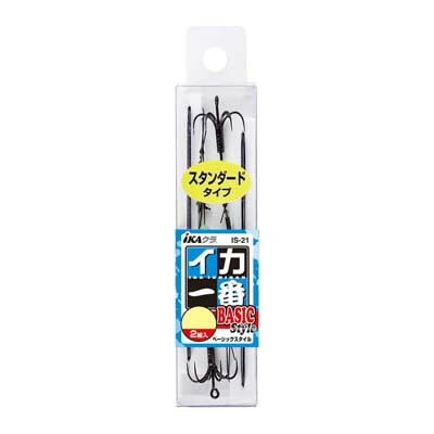 【メール便可】カツイチ IKAクラ イカ一番 ベーシックスタイル IS-21 S 2セット入 仕掛け