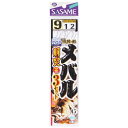【メール便可】ささめ針 D-307 メバル胴突セット(ケイムラ) 9-1