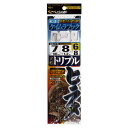 【メール便可】ささめ針 FSM77 実船 トリプルヒラメ(ケイムラ) 7-6