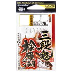 【メール便可】ささめ針 C-254 ワカサギ仕掛 三段鬼 桧原湖6本鈎 1-0.3