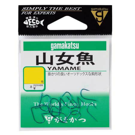 【メール便可】がまかつ 山女魚 青 バラ 4号 15本入