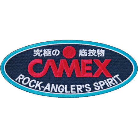 【メール便可】釣武者 【CAMEX】 ワッペン M