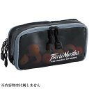 釣武者 TMバリアスポーチ ロング ブラック/グレー