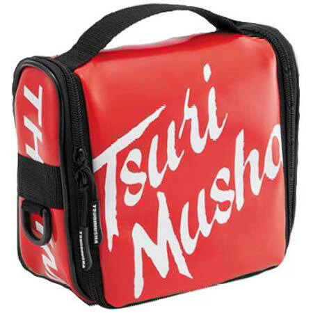 釣武者 パタパタオープンバッグ レッド