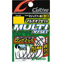 【メール便可】オーナー針 11799 B-99 マルチオフセットフック 4
