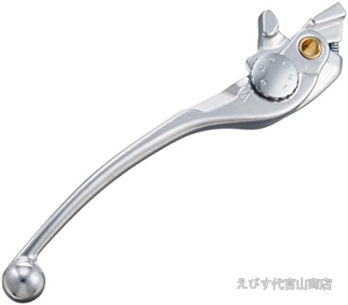 【送料無料】キジマ(Kijima) バイクパーツ レバー ブレーキ(右レバー) ホンダ系 汎用 シルバー 202-325SR