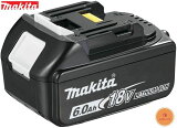 ޥ (Makita)   । Хåƥ꡼ BL1860B 18V 6.0Ah A-60464 ̸ꡪDC18RF ®š