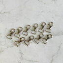 バッグ用 ナスカン 内径16mm 10個入 おうち時間 こころのおやつ 手芸 (入り数 10個 )素材 ダイキャスト(-A)