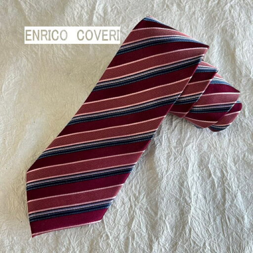 ENRICO COVERI エンリココベリ ネクタイ(8cm幅) レギュラーネクタイ シルク (長さ148cm) 柄 ENRICO COVERI エンリココベリ ネクタイ(8cm幅) レギュラーネクタイ シルク (長さ148cm) 柄