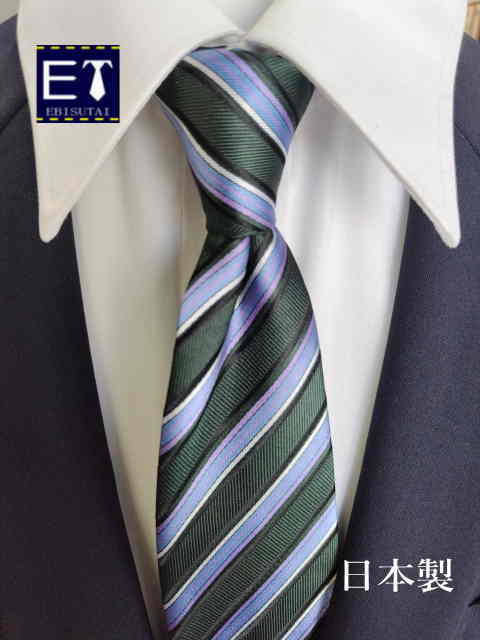 日本製 　　ネクタイ　シルク　結ばなくていいネクタイ　ワンタッチネクタイ　ファスナー仕様　ジッパ..