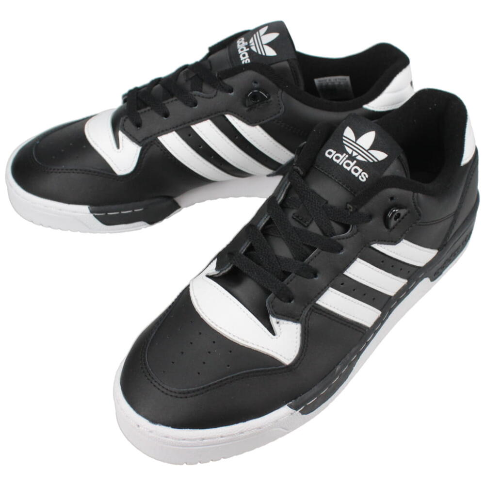 乐天商城 - 5月限定！最大全額ポイント還元※要エントリー アディダス adidas スニーカー ライバルリー ロー RIVALRY LOW コアブラック/フットウェアホワイト/コアブラック FZ6327 【GHOG】