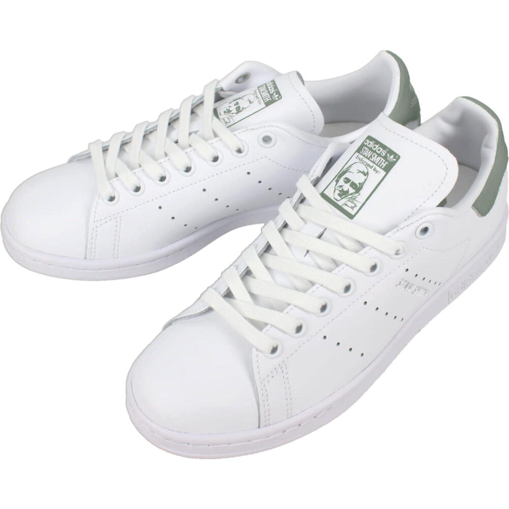 アディダス adidas スニーカー スタンスミス ウィメンズ STAN SMITH W フットウェアホワイト/サプライヤーカラー/シルバーメタリック ID5781【GIOF】