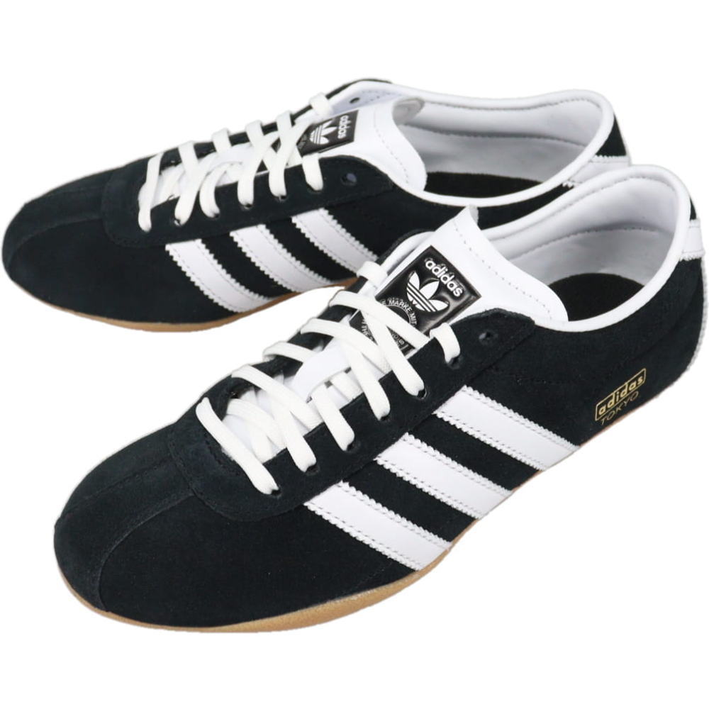 アディダス adidas スニーカー トーキョー ウィメンズ TOKYO W コアブラック/フットウェアホワイト/ガム JI0183【GIFG】のサムネイル