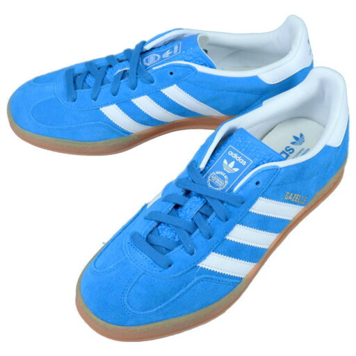 アディダス adidas スニーカー ガゼル インドア Gazelle Indoor ブルーバード/フットウェアホワイト/ガム JI2061【GJOF】 アディダス adidas スニーカー ガゼル インドア Gazelle Indoor ブルーバード/フットウェアホワイト/ガム JI2061【GJOF】