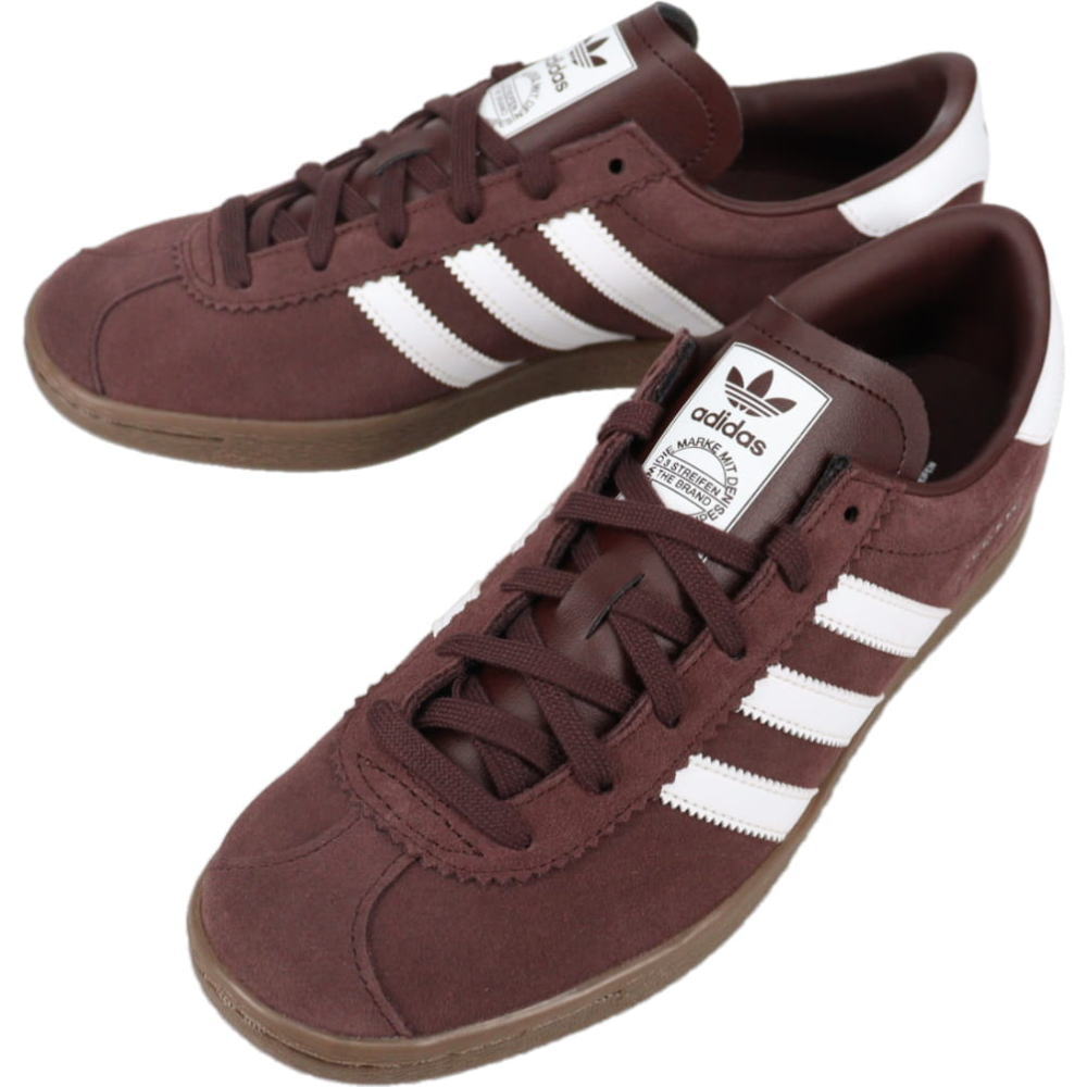 乐天商城 - 5月限定！最大全額ポイント還元※要エントリー アディダス adidas スニーカー シュタット STADT シャドーブラウン/フットウェアホワイト/ガム JR9553【GJFG】