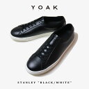【防水スプレー吹きかけサービス】【交換返品送料無料】ヨーク YOAK スニーカー スタンレー STANLEY ブラック/ホワイト【GIFF】