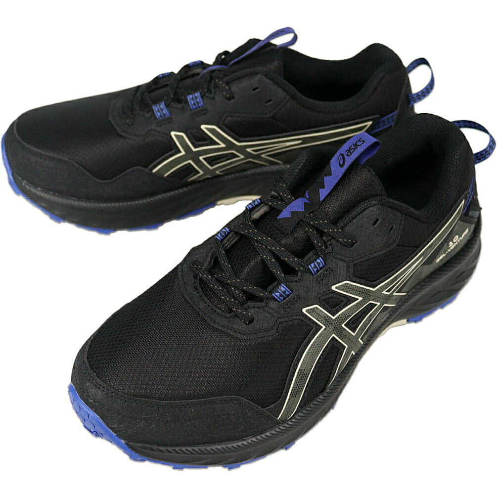 アシックス asics スニーカー メンズ ゲルヴェンチャー 10 ウォータープルーフ GEL-VENTURE 10 WATERPROOF ブラック/ブラウンストーン 1011B965-002【GJOL】