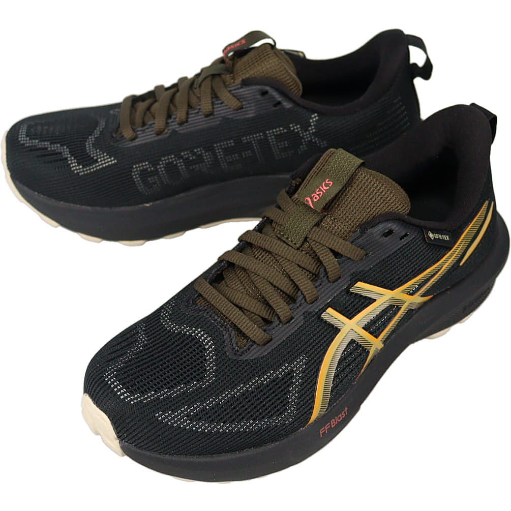 正規取扱店 スニーカー レディース ユニセックス 【最大全額ポイント還元※要エントリー】アシックス asics ウォーキングシューズ GT-1000 14 GTX ブラック/サンドストーム 1012B857-001【GJOL】
