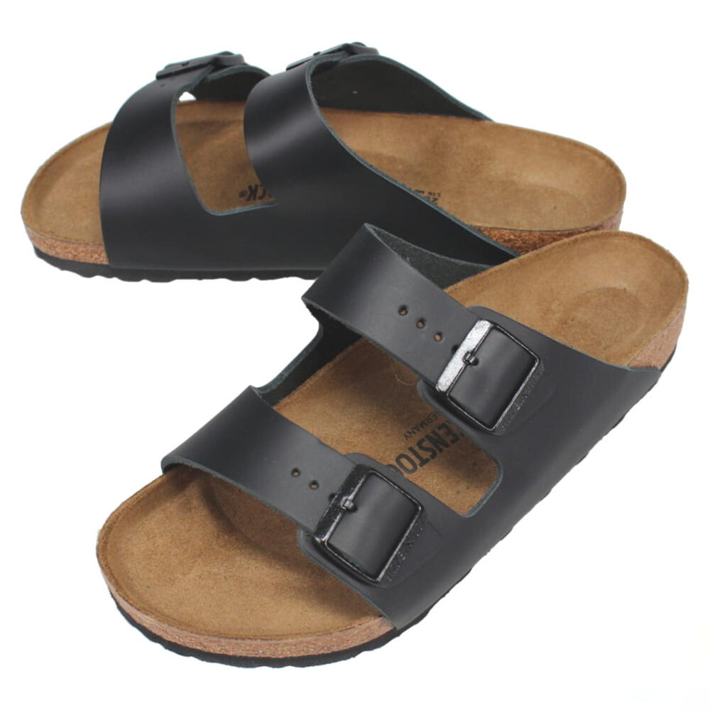 乐天商城 - 6月限定！最大全額ポイント還元※要エントリー ビルケンシュトック BIRKENSTOCK サンダル アリゾナ Arizona ブラック 0051191 レギュラー幅【GHOK】定番