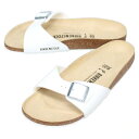 【ポイント最大47倍】定番 ビルケンシュトック BIRKENSTOCK サンダル マドリッド Madrid ホワイト 0040733 ナロー幅【GHOK】