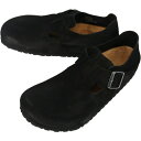 【エントリーでポイント4倍】ビルケンシュトック BIRKENSTOCK サンダル ロンドン London ブラック 1028103 レギュラー幅【GJOH】