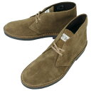 クラークス Clarks メンズ デザート ブーツ エヴォ Desert Bt Evo オリーブスエード 26180841【GJOF】