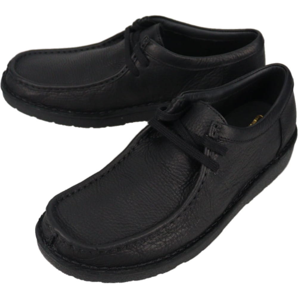 【新品】Clarks Active Air レザーシューズ ブラック cl02290.jpg