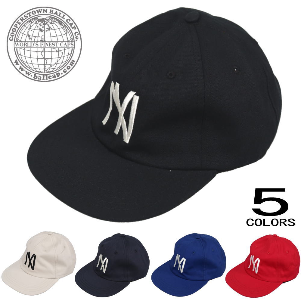 乐天商城 - 5月限定！最大全額ポイント還元※要エントリー クーパーズ タウン ボール キャップ COOPERS TOWN BALL CAP NY【GIOJ】