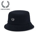 フレッドペリー FRED PERRY 帽子 ピケ バケット ハット Pique Bucket Hat HW6730 267［CP］